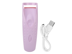 Curlador De Cílios Aquecido Elétrico Silicone Carregamento Usb-c Duradouro Roxo Para Mulher