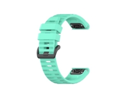 Pulseira De Relógio Lurelia Para Garmin Instinct Silicone Lake Azul