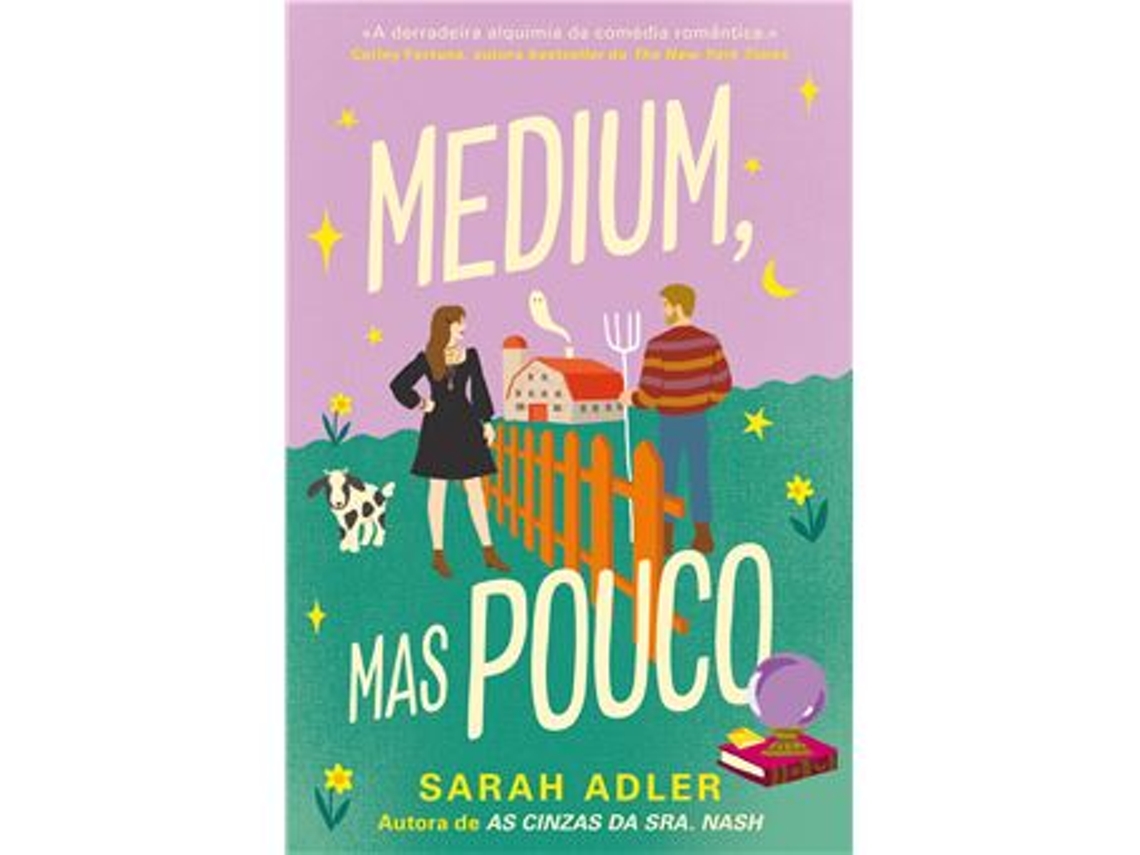 Livro Medium, mas Pouco de Sarah Adler (Português)