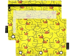 Sacolas De Poliéster Resistentes A Rasgos Com Janela Frontal Transparente