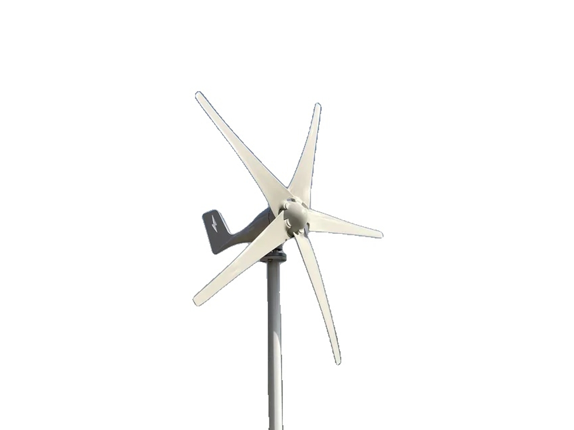 Turbina Eólica, Alta Eficiência, Construção Durável, 48v, Com Controlador Mppt-b, Branco-b