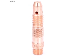 10 Peças/conjunto Corpo De Cone De Cobre 10n28-32 Para Torcha Tig Consumíveis De Soldadura Argônio (10n31)