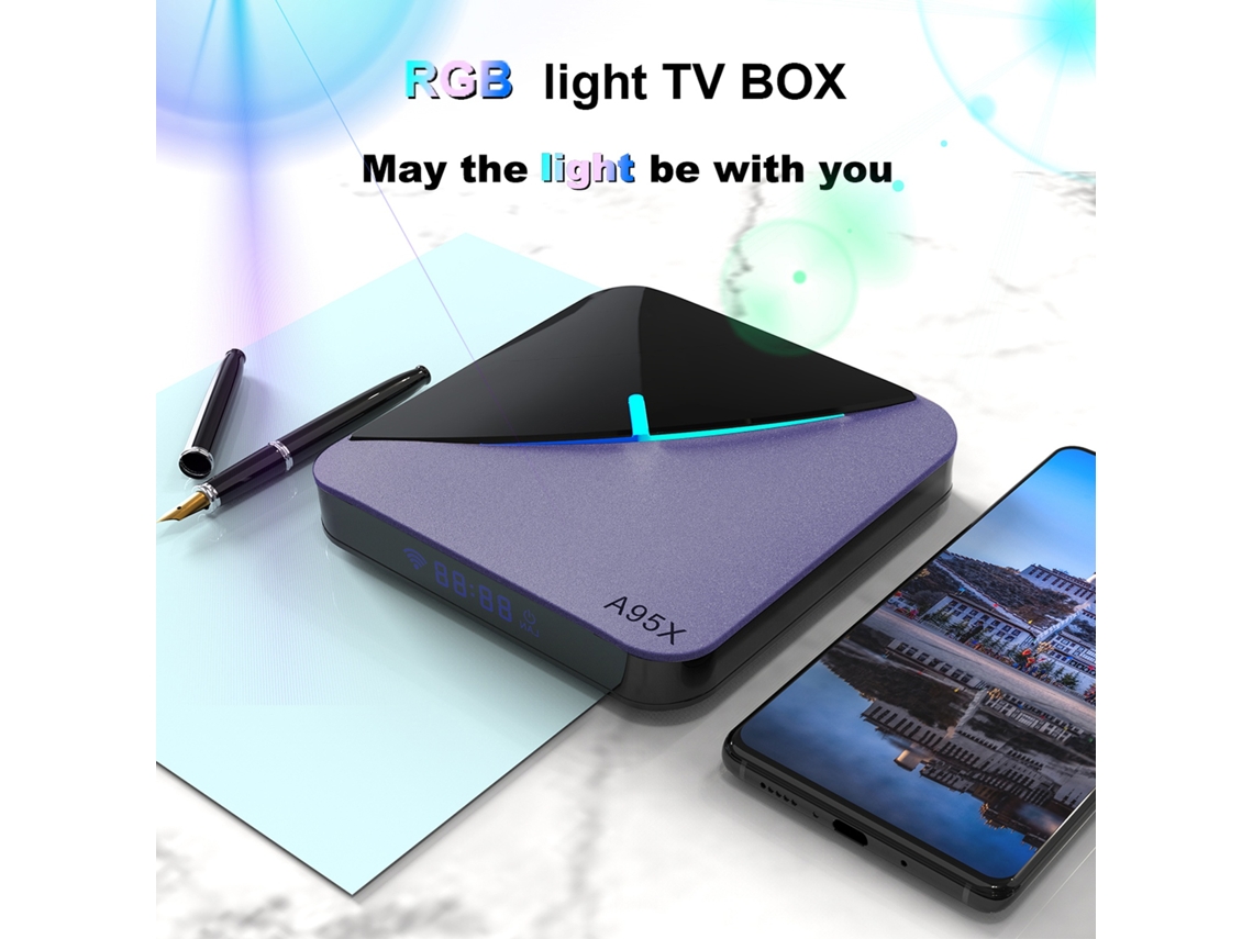 Tv Box (player 4k, Decodificação H.265)