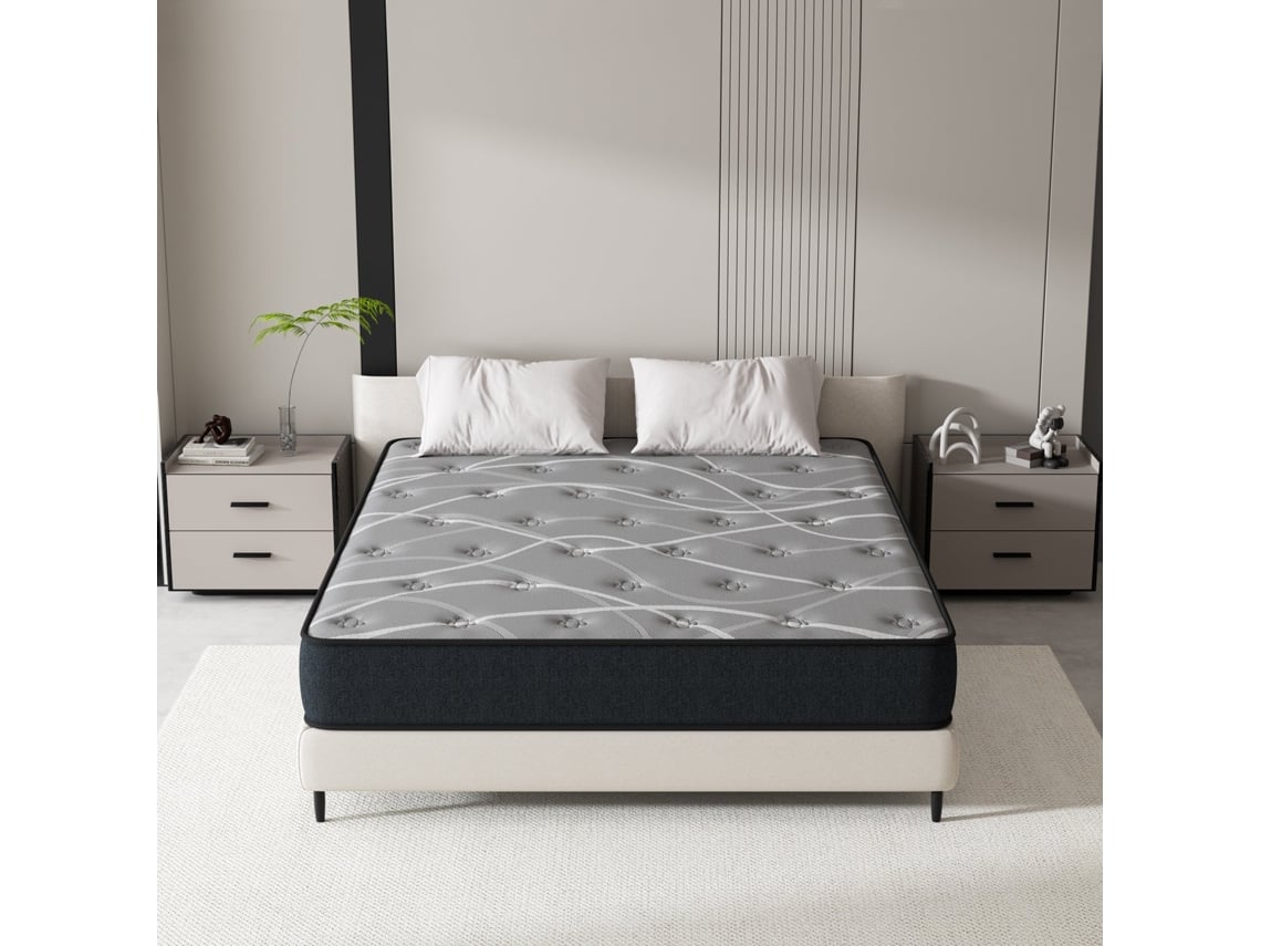 Colchões De Espuma Viscoelástica 150x190 |altura 25cm |bom Conforto E Suporte Equilibrado
