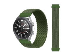 Pulseira De Nylon Trançado Ajustável E Elástica Para Samsung Galaxy Watch Active / Active2 40mm / Active2 44mm, Tamanho: 165mm (arco-íris)