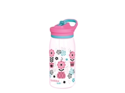 Garrafa Quokka Ecozen 580ml Flores