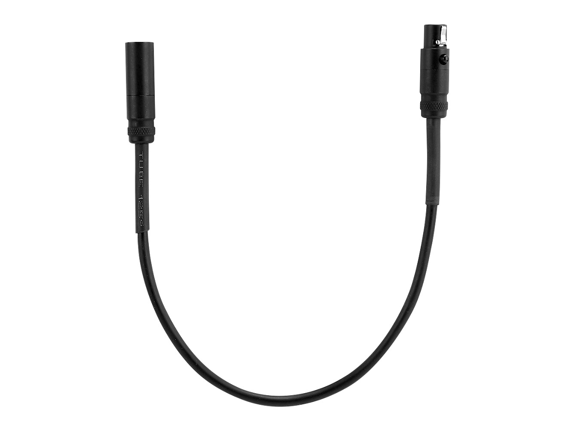 Cabo Lurelia Mini XLR Mini XLR Macho/Fêmea 3 Pinos 0,3 M, para Microfones, PC e Computador