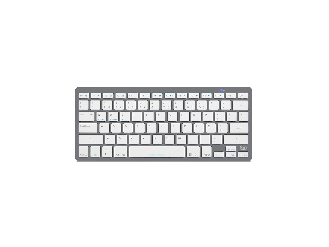 Teclado Bluetooth ultrafino Pt Wt 1life