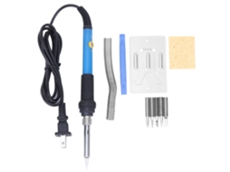 Conjunto de soldador elétrico com termostato ajustável de 60w para suprimentos industriais | S/MARCA
