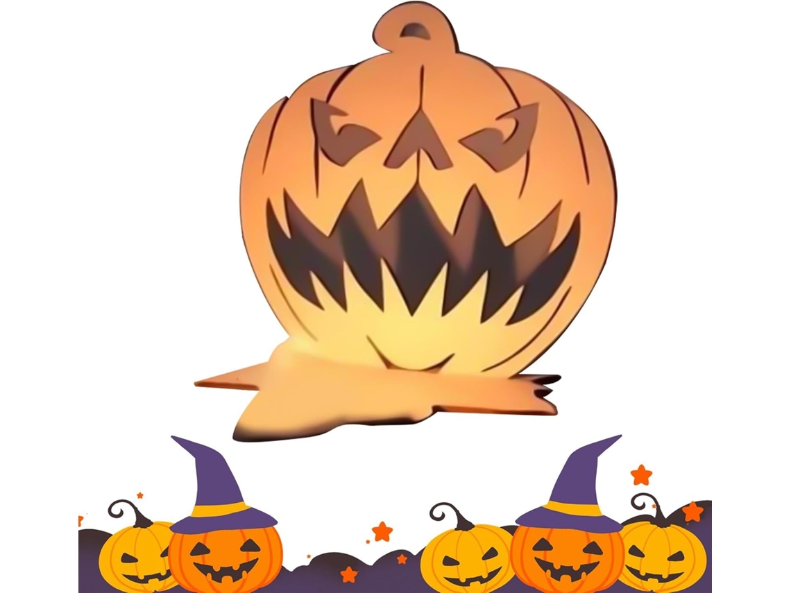 Porta-velas Votivas De Halloween, | Fantasma | Com Caveira E |