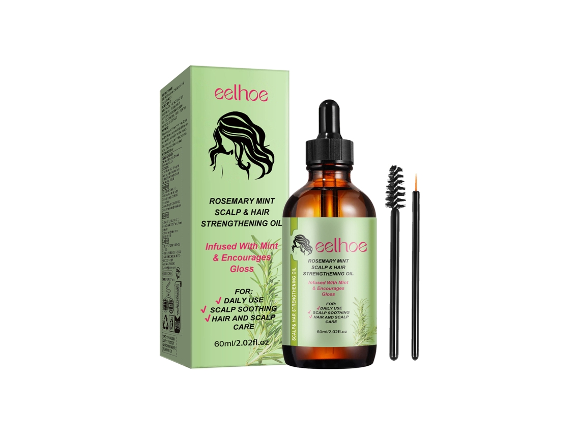 Óleo de Alecrim para Cuidar de Cabelo Danificado e Promover Vitalidade Capilar LAXISCREED