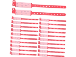 Frcolor 100-pulseiras De Identificação Hospitalar Para Adultos, Impermeáveis, Descartáveis E Refletivas