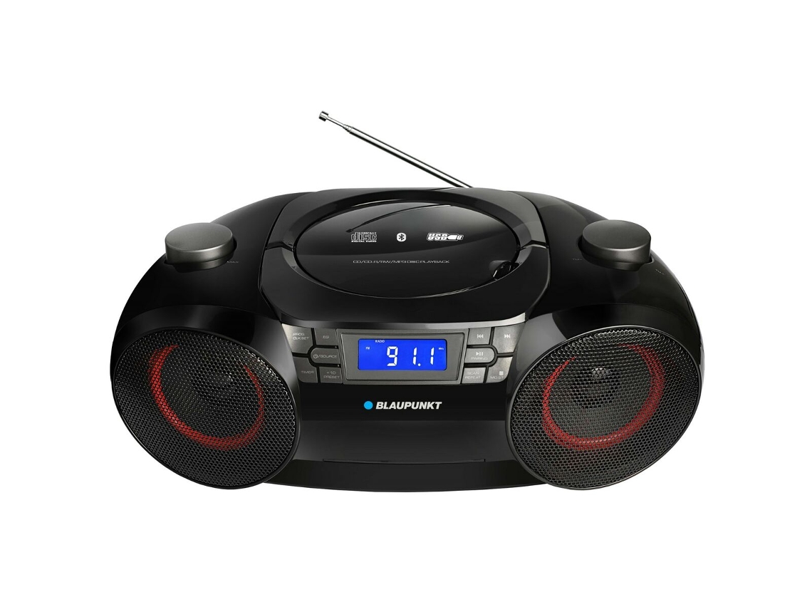 Rádio Cd BLAUPUNKT Bb30Bt Preto Bluetooth