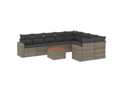 Garden Sofa Set, Garden Sofa Sets Vidaxl Cinzeto Rattan / Vime (n/a)