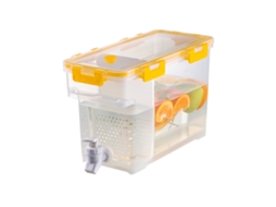 Chaleira Fria 3.5l Com Torneira Para Geladeira - Dispenser De Suco E Limonada De Grande Capacidade