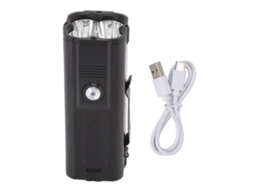 Lanterna USB Recarregável IPX5 Resistente à Água 8000lm Bateria 12800mah S/MARCA