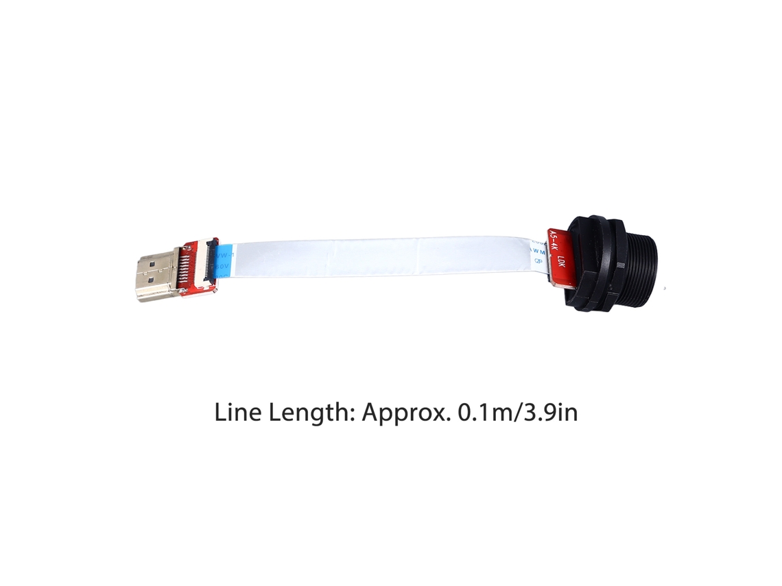 Cabo De Extensão Hdmi Flexível De Alta Definição Com Painel Traseiro - Laxiscreed