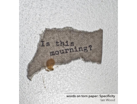 Livro Words On Torn Paper Specificity De Ian Wood (inglês)