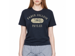 Rockinstone Animal House Movie Faber Phys Ed Navy Adult T-shirt Size:m