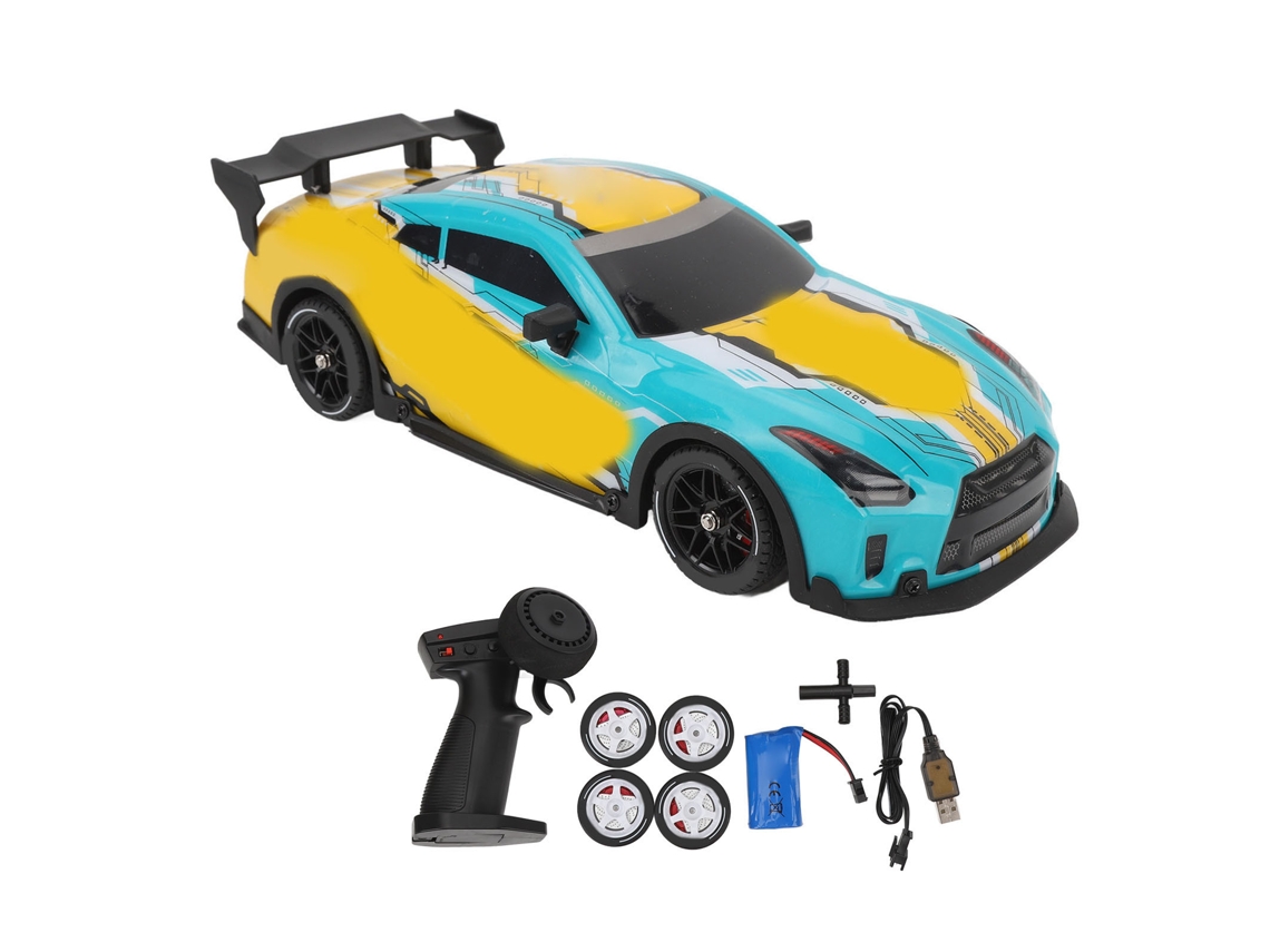 Carro de Corrida com Luzes 1:16 Controle Remoto 2.4g S/MARCA