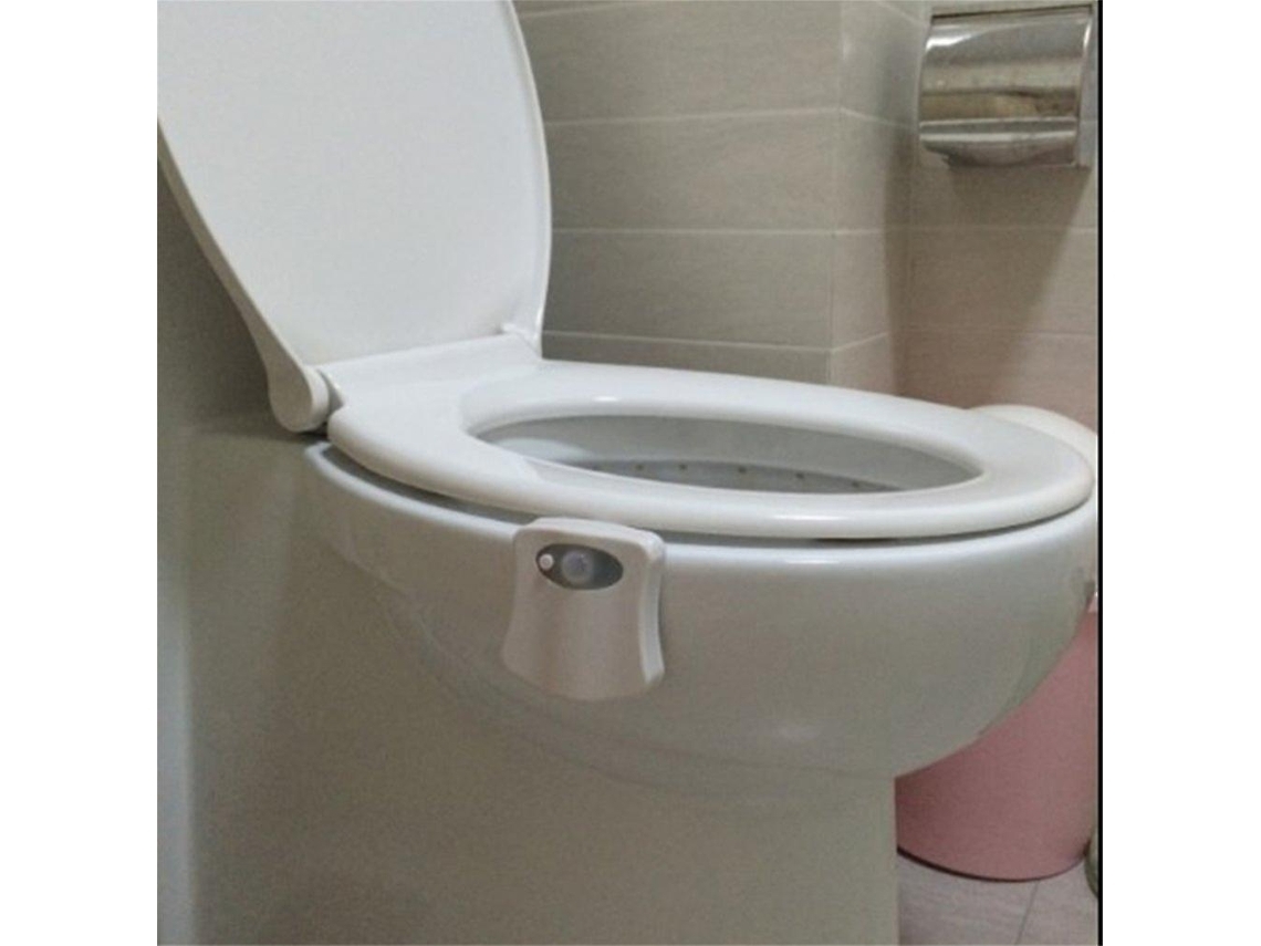 Toilet Nightlight Toliet Banheiro Motivo Automático Sensor Ativado Lâmpada Leve*