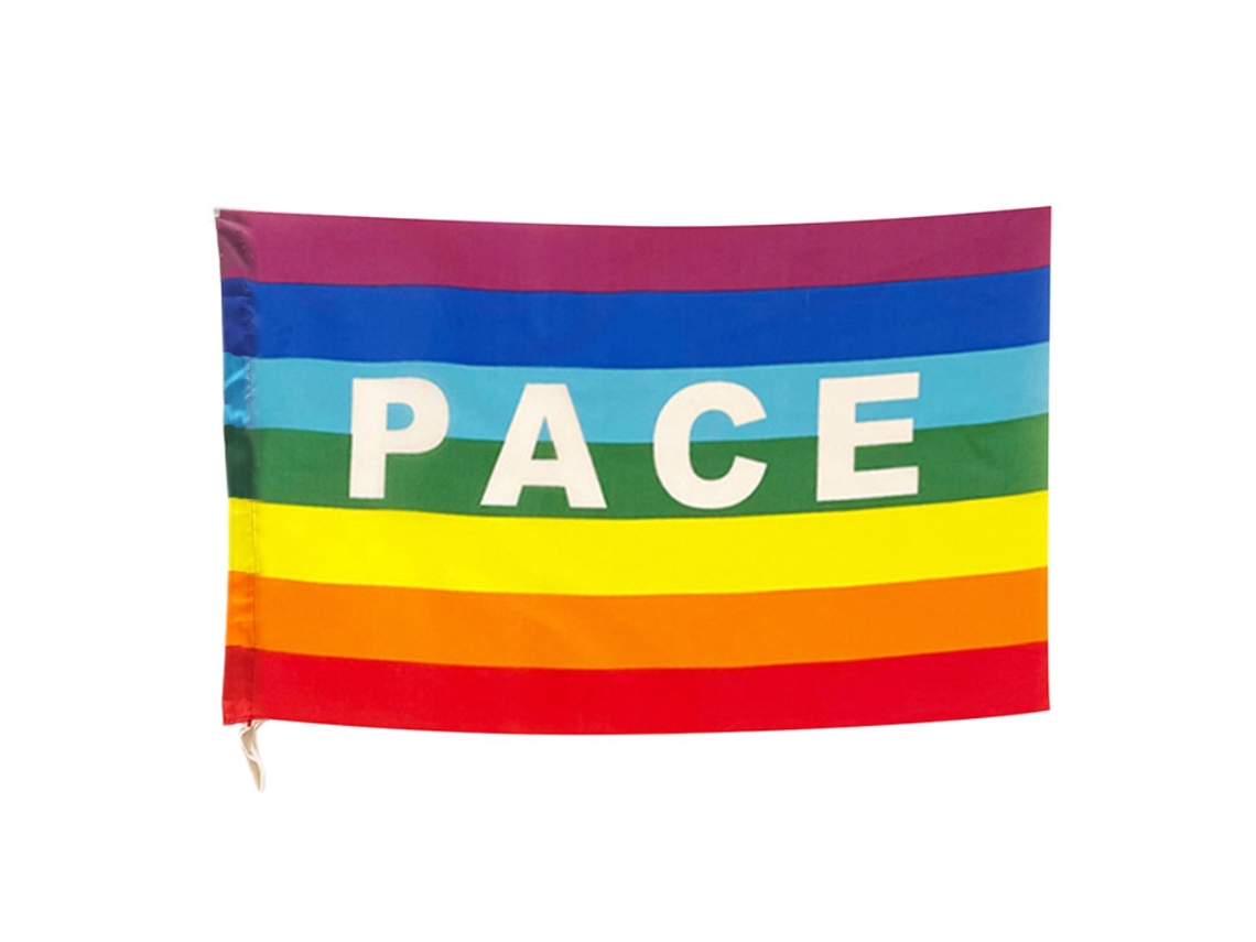 Peace Flag Polyester 90x145cm Banner Garden Balcony Outdoor CHABERLU