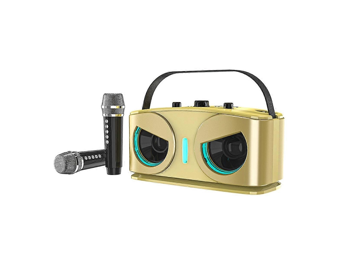 Caixa De Som Bluetooth Sd306plus Owl, Potente E Portátil, Com Microfones Duplos C Yunzii