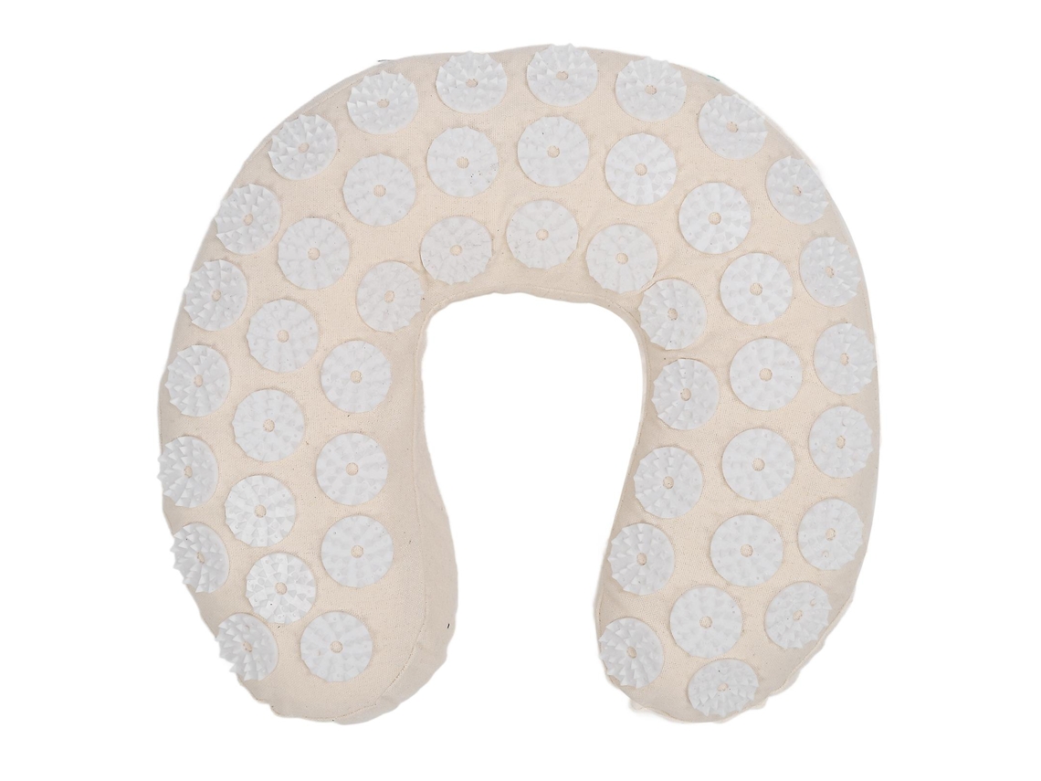 Travesseiro De Acupressão Para Pescoço, Massagem De Acupuntura Em Formato De U, Reduz A Dor, Travesseiro Cervical De Espuma Viscoelástica Slowmoose