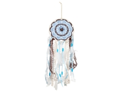 Dreamcatcher e Vários Têxteis Acrílicos 55X1X15Cm Azul