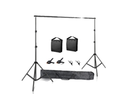 Suporte De Fundo Para Estúdio De Fotografia, Altura Ajustável, Bolsa De Transporte Portátil,2mx2m,novo Saco De Areia Flexível