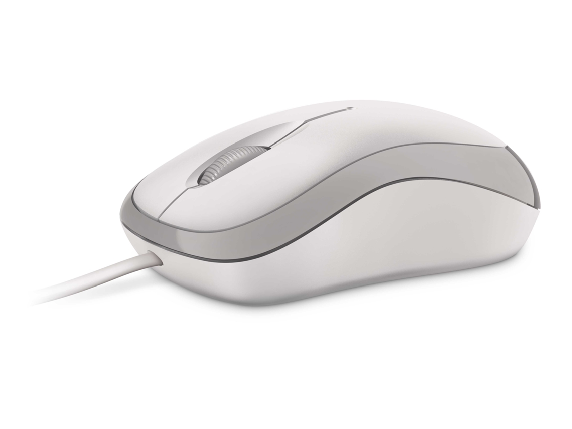 Rato MICROSOFT L2 Basic (Cabo USB - Casual - 1000 dpi - Branco)
