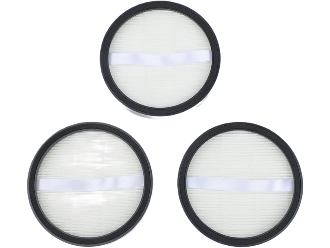 Kit Com 3 Filtros Hepa Para Aspirador De Pó Sem Fio Ultenic Fs1,