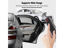 Laxiscreed Controle Remoto De Carro 433mhz, Sem Fio, 4 Botões, Compacto E Portátil