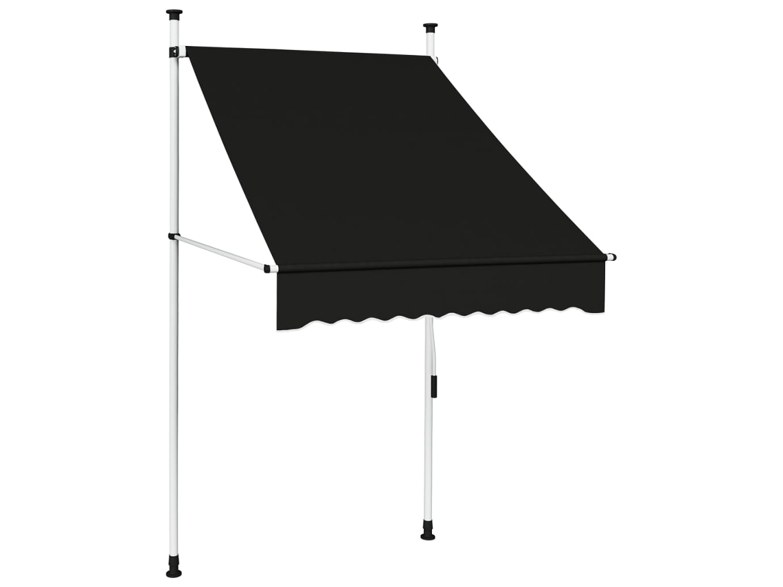 Retractable Awning, Retractable Awnings Vidaxl Antracite Tecido (n/a)