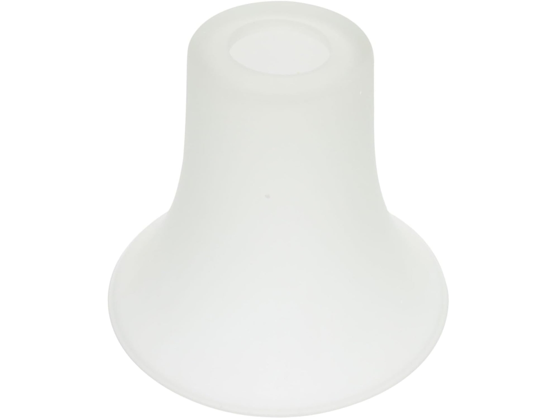 Elegante Luminária de Parede em Vidro Branco SFUSHOS