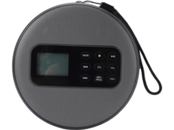 Leitor Cd Portátil Annadue Com Bluetooth, Recarregável, Ideal Para Doméstico. Compátivel Com Alto-falantes