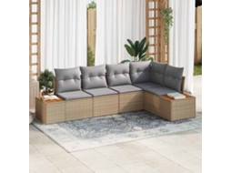 Vidaxl Conjunto De Sofá De Jardim 5 Unid. 5-número De Lugares
