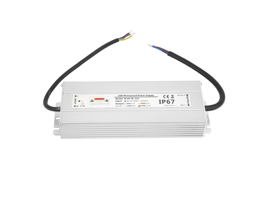 Fonte de Alimentação Led 12v 150w 12.5a SH/MARCA