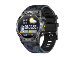 Smart Watch Externo para Casas Amoled 1.4” Resposta / Discagem Frequência Cardíaca Pressão Arterial Bússola Pedômetro Ra Bestvite