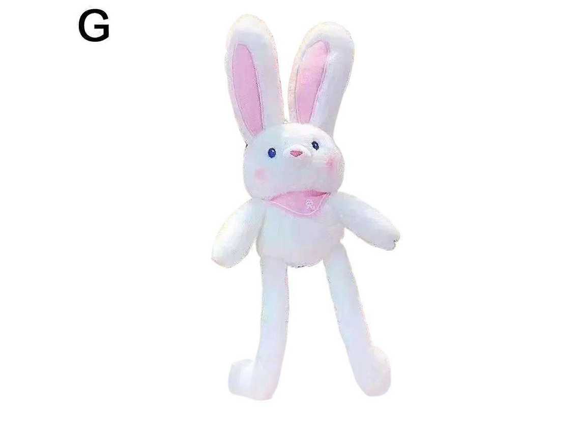 Brinquedo Divertido Para Puxar Coelho - Branco