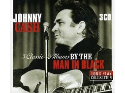 CD Johnny Cash - Long Play Collection (Exodus To Jazz / Mighty Like A Rose / Jazz For Breakfast At Tiffany's) (3CDs)