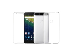Conjunto de proteção para telefone EOOCOO, capa macia TPU e vidro temperado HD