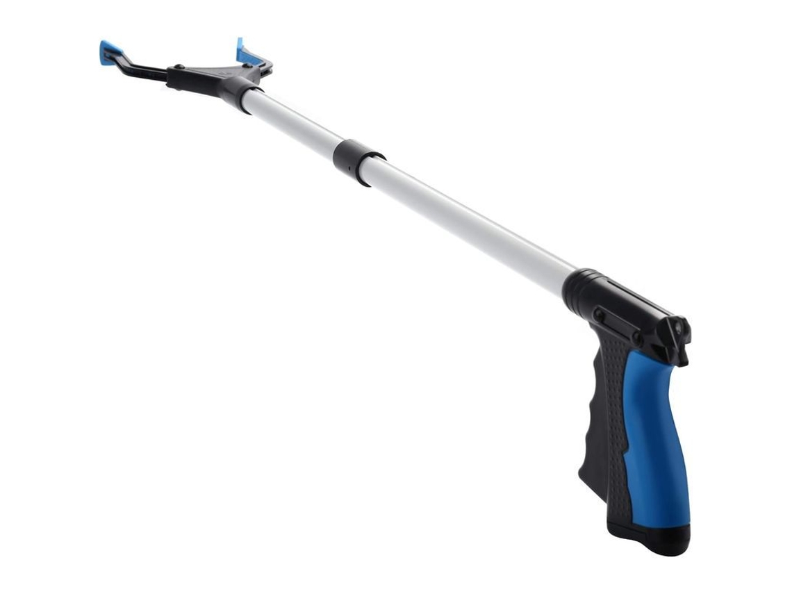Ferramenta, Pinça Extensível Dobrável 32'' Para Idosos, Leve Com Aderência Forte E Mandíbula Giratória 360°