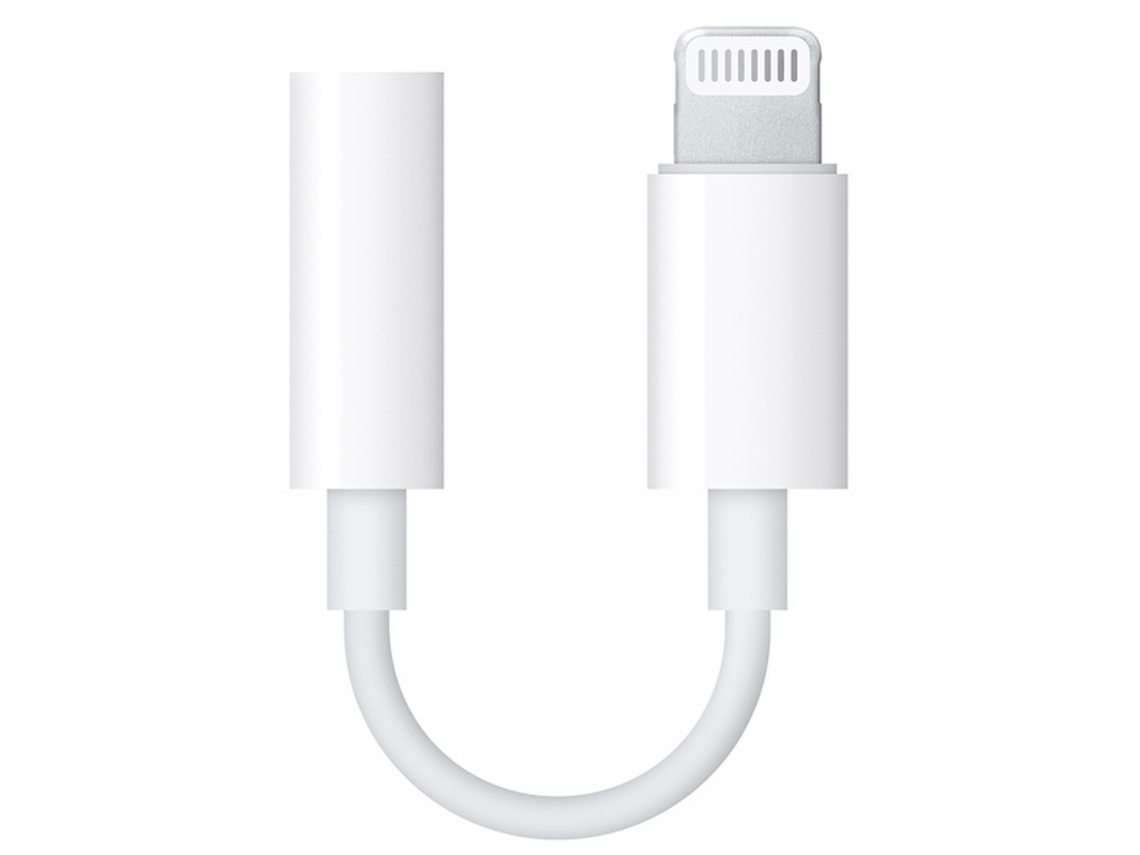 Mmx62 Adaptateur Dorigine Lightning Vers Jack 3.5mm Blanc Apple (en Vrac)