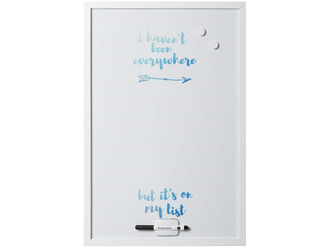 Placa Magnética Bi-Office Mm03452660 ou Acessório 600 X 400 Mm Branco BI OFFICE