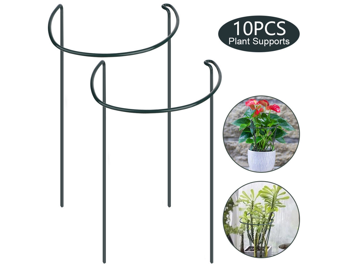 Suporte De Planta Arco Semi-circular Jardim E Interior