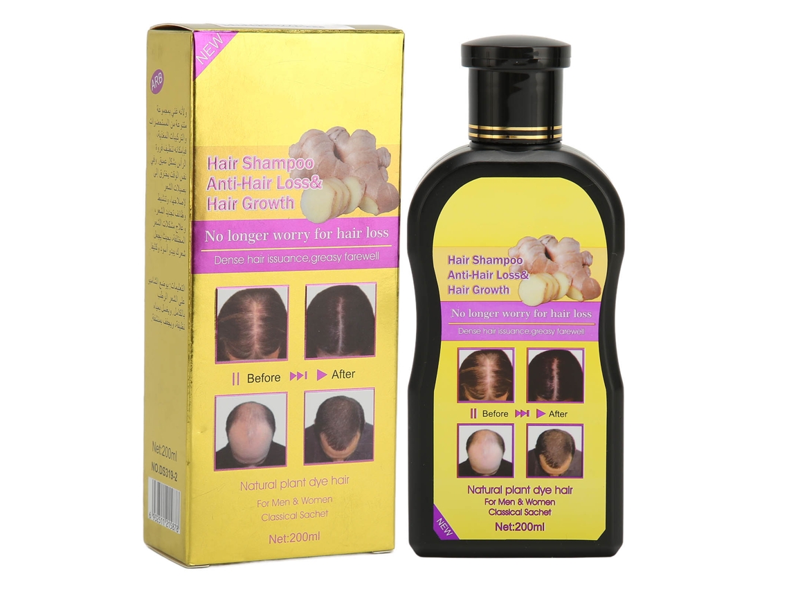2026 champú Volumizador para Cabelo com Extratos Vegetais, Tratamento Capilar, Fortalecedor e Engrossador 200ml para Homens e Mulheres