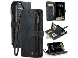 Capa Caseme Para Iphone 17 Com Suporte - Preta