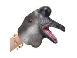 Primerox fantoche de Mão de Ganso Fofo Animal Interativo Brinquedo para Crianças Jogo de Role Play 3+