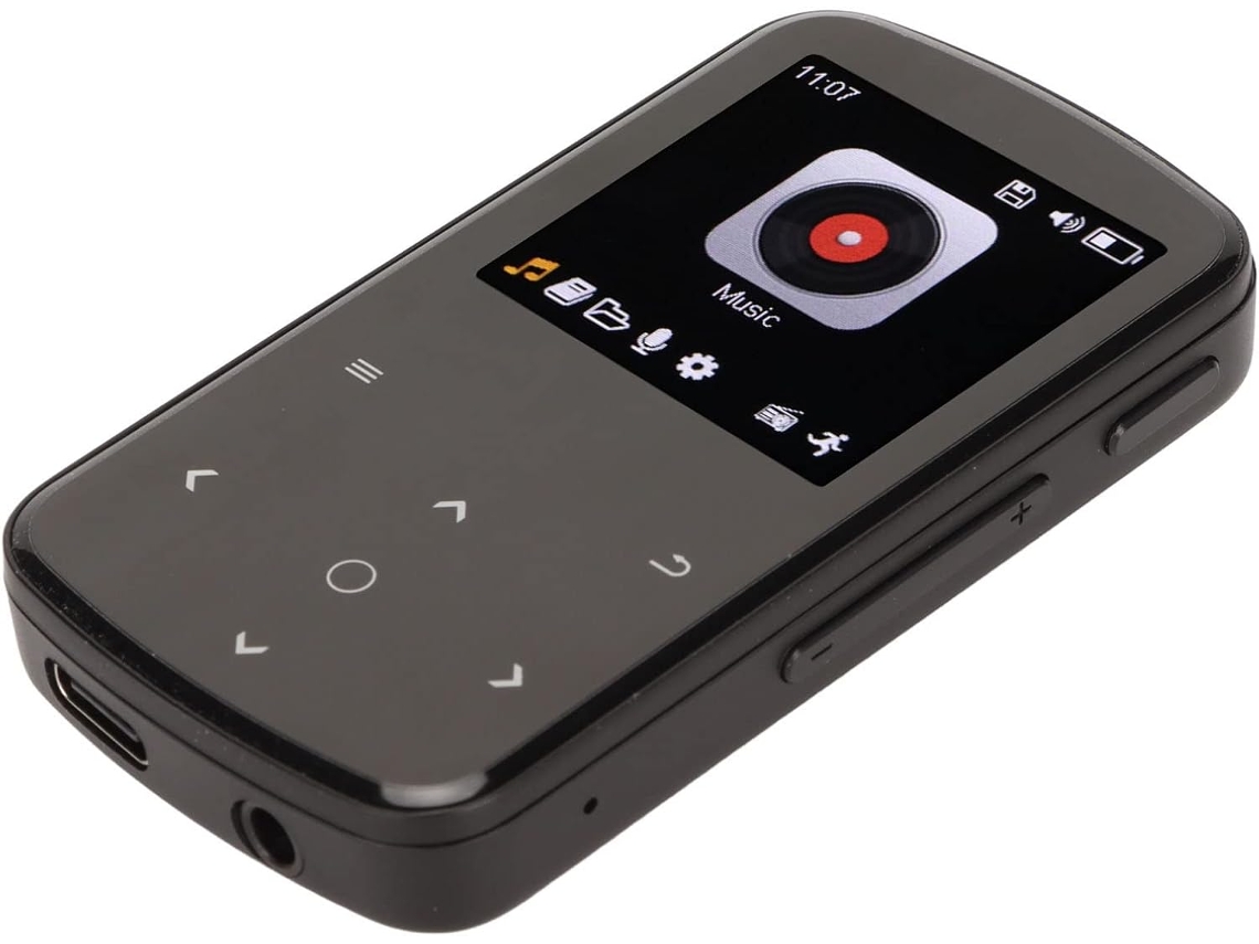 M9 Reprodutor De Mp3 Bluetooth, Tela Sensível Ao Toque De 1,54 Polegadas Com Clipe (64 Gb)